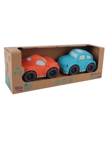 Pack dos coches ECO BIO Mclaren y Beetle. Fabricados con paja de trigo 746T01042 TACHAN