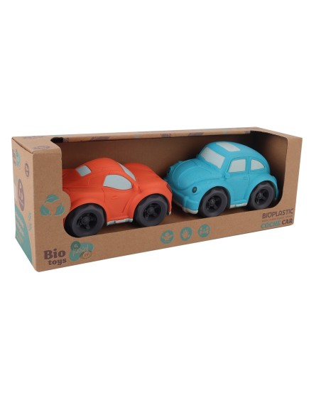 Pack dos coches ECO BIO Mclaren y Beetle. Fabricados con paja de trigo 746T01042 TACHAN
