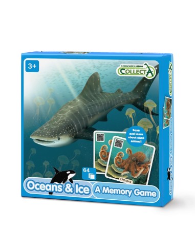 JUEGO DE MEMORIA - OCÉANOS Y HIELO -84237 - COLLECTA 90184237 COLLECTA COLLECTA