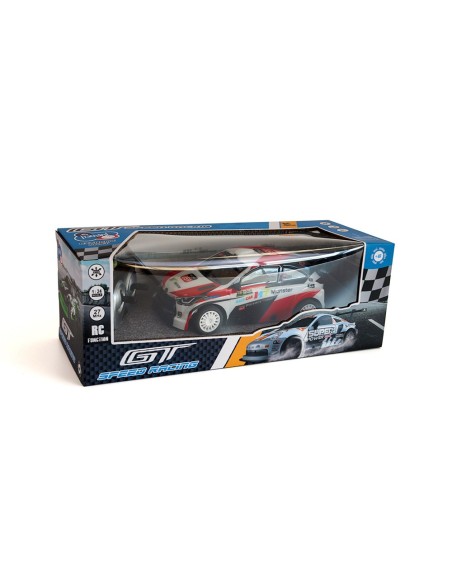 Vehículo racing blanco y rojo 1:24 733T01017 TACHAN