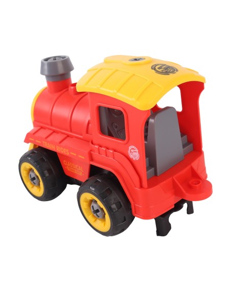 Tren Set contrucción DIY con Herramienta y 28 Pzs 746T01022 TACHAN