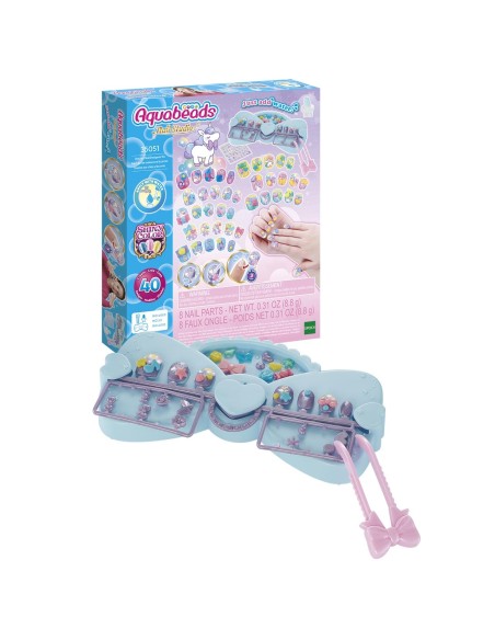 Kit diseño de uñas unicornio 35051 AQUABEADS