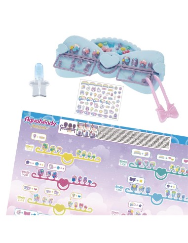 Kit diseño de uñas unicornio 35051 AQUABEADS