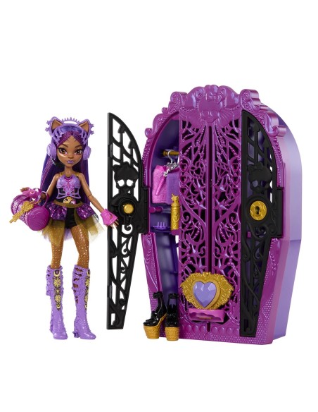 Monster High Skulltimate Secrets Serie 4 Clawdeen Wolf HXH85 MONSTER HIGH MONSTER HIGH