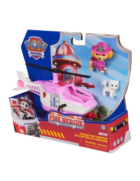 Vehículo Skye Patrulla Canina Fire Rescue 6072661 PAW PATROL SPIN MASTER