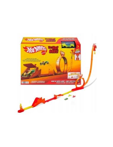 Pista Super salto con caída JCX69 HOT WHEELS MATTEL