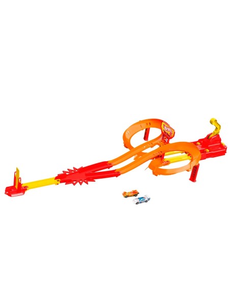 Pista Super salto con caída JCX69 HOT WHEELS MATTEL