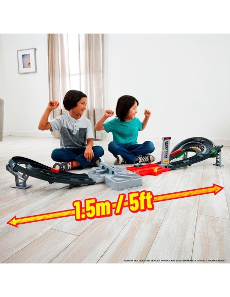 Pista Racing F1 motorizada con 3 coches JDY16 HOT WHEELS MATTEL