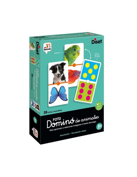 Yo Aprendo Dominó animales Clásico 68968 DISET