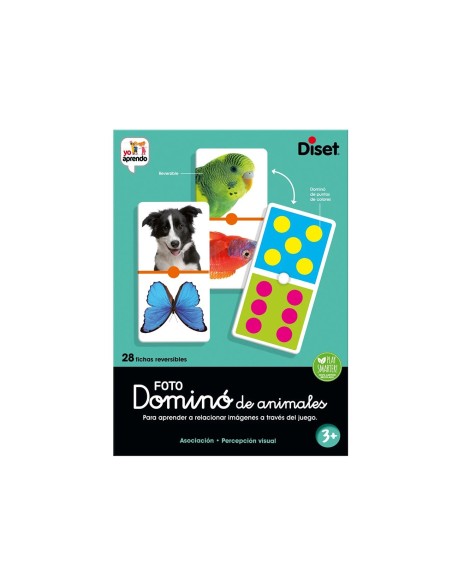 Yo Aprendo Dominó animales Clásico 68968 DISET