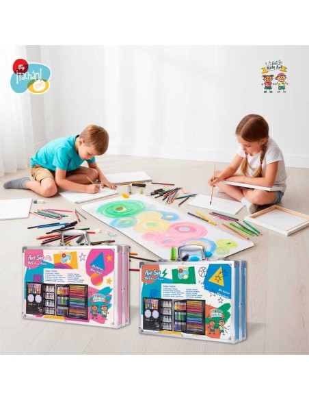 Maletín Artist Aluminio con 145 piezas 703T01071 TACHAN