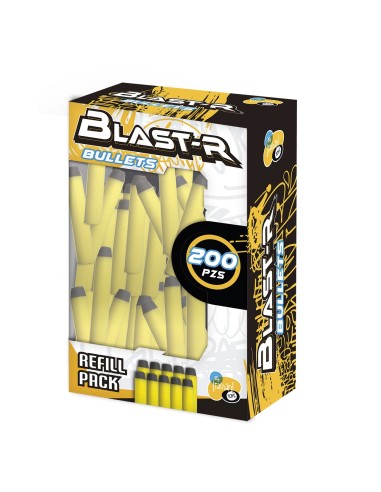 Pack de 200 Dardos de Espuma. Compatibles, Resistentes y Flexibles 7,2X1,3cm 746T01036 TACHAN