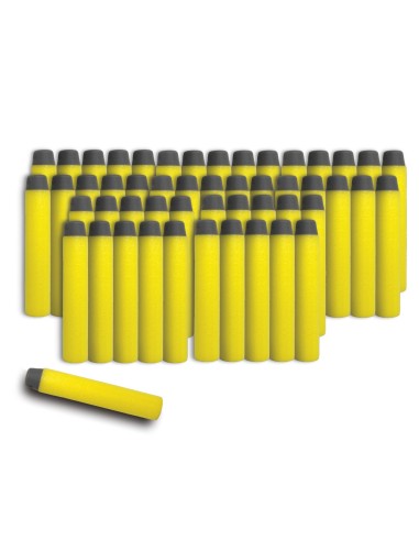 Pack de 200 Dardos de Espuma. Compatibles, Resistentes y Flexibles 7,2X1,3cm 746T01036 TACHAN