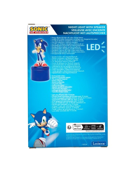 Altavoz Bluetooth con luz nocturna Sonic NS02SN SONIC LEXIBOOK