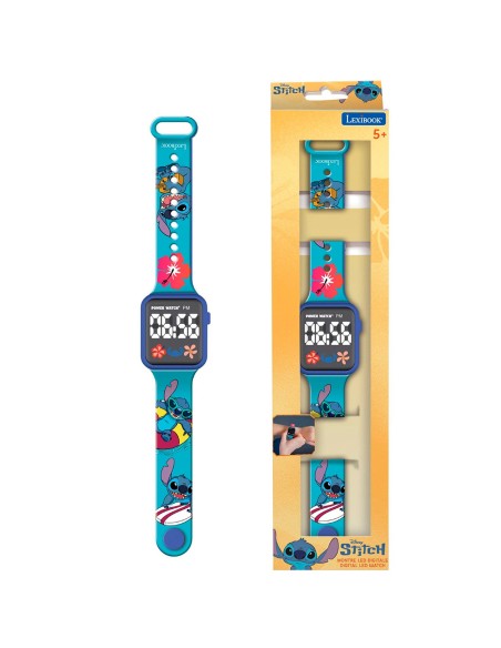 Reloj digital led Stitch DMW060D STITCH LEXIBOOK