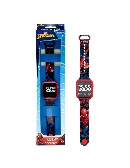 Reloj Led Digital Spiderman DMW060SP MARVEL LEXIBOOK