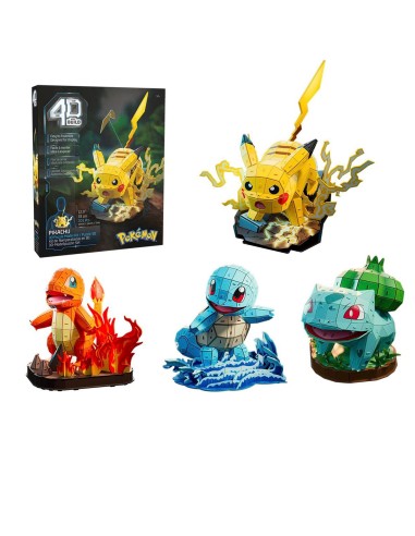 Puzzle 4D Pokemon Surtido 6075077 POKEMON SPIN MASTER