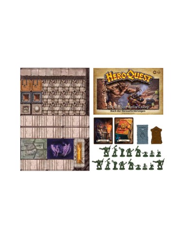 HeroQuest Expansión The Bastion kellars keep F4543 HASBRO GAMES