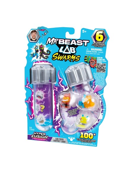 Pack 6 figuras Mega Lab Serie 3 Mr.Beast 24784 MOOSE
