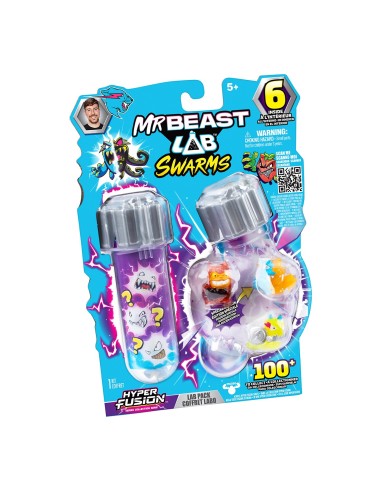 Pack 6 figuras Mega Lab Serie 3 Mr.Beast 24784 MOOSE