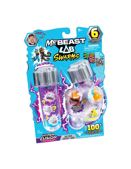 Pack 6 figuras Mega Lab Serie 3 Mr.Beast 24784 MOOSE