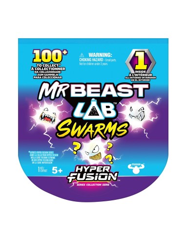 Figuras surtidas Mega Lab Swarms Sreie 3 Mr Beast 24779 MOOSE