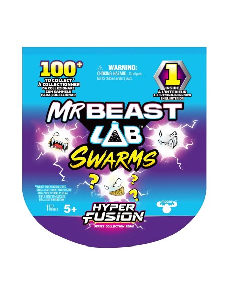 Figuras surtidas Mega Lab Swarms Sreie 3 Mr Beast 24779 MOOSE