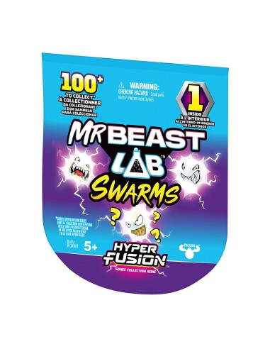 Figuras surtidas Mega Lab Swarms Sreie 3 Mr Beast 24779 MOOSE