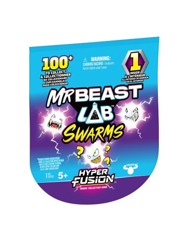 Figuras surtidas Mega Lab Swarms Sreie 3 Mr Beast 24779 MOOSE