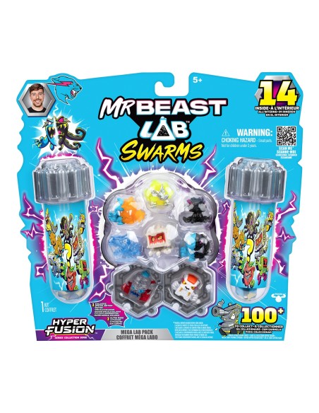Pack 14 figuras Mega Lab Serie 3 Mr. Beast 24785 MOOSE