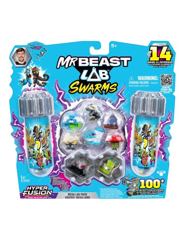 Pack 14 figuras Mega Lab Serie 3 Mr. Beast 24785 MOOSE