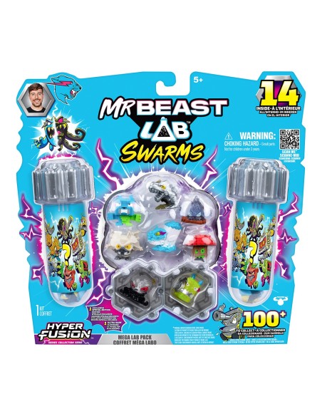 Pack 14 figuras Mega Lab Serie 3 Mr. Beast 24785 MOOSE
