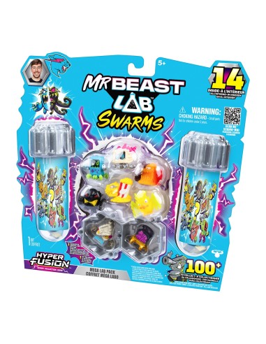Pack 14 figuras Mega Lab Serie 3 Mr. Beast 24785 MOOSE