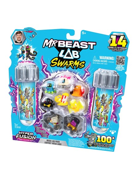 Pack 14 figuras Mega Lab Serie 3 Mr. Beast 24785 MOOSE