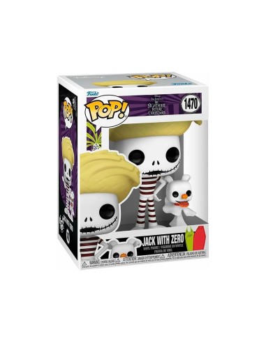 Funko Pop! Jack con Zero en la Playa -TNBC- 80598 PESADILLA ANTES DE NAVIDAD FUNKO