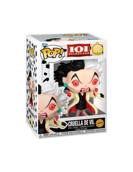 Funko Pop Disney! Cruella De Vil -101 Dálmatas- 90259 DISNEY FUNKO