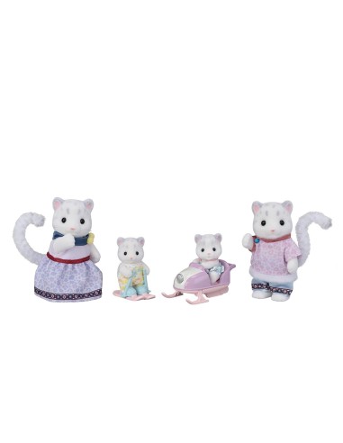 Familia Leopardo de las Nieves 5814 SYLVANIAN