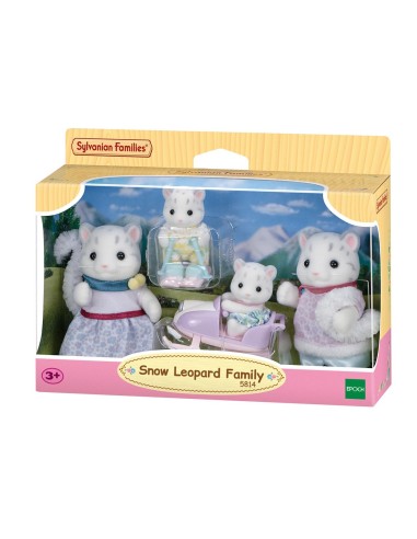 Familia Leopardo de las Nieves 5814 SYLVANIAN