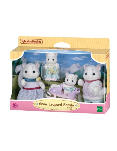 Familia Leopardo de las Nieves 5814 SYLVANIAN