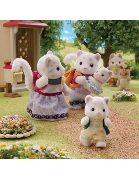 Familia Leopardo de las Nieves 5814 SYLVANIAN