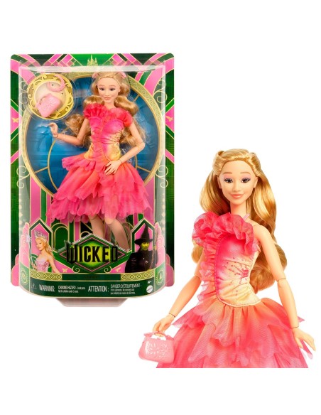 Muñeca Wicked Glinda Upland HXT63 MATTEL