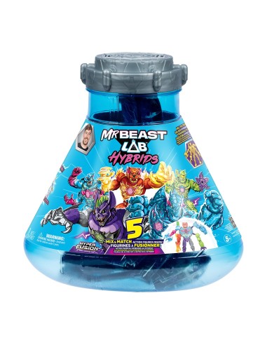 Pack 5 figuras Hybrid Mr. Beast 24910 MOOSE