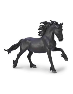Yegua frison Deluxe escala 1:12 90180032 COLLECTA COLLECTA