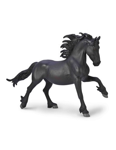 Yegua frison Deluxe escala 1:12 90180032 COLLECTA COLLECTA
