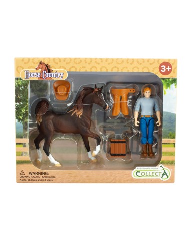 Herrero y accesorios en caja con ventana 90184277 COLLECTA COLLECTA