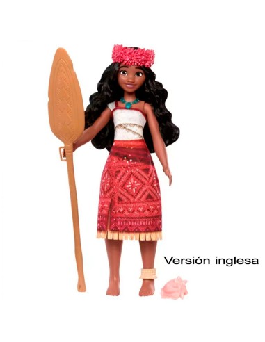 Muñeca musical princes Vaiana 2 canta en inglés JBT61 VAIANA MATTEL