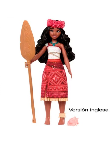 Muñeca musical princes Vaiana 2 canta en inglés JBT61 VAIANA MATTEL