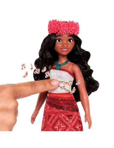 Muñeca musical princes Vaiana 2 canta en inglés JBT61 VAIANA MATTEL