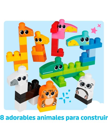 Bloques de animales con 250 piezas JCF93 MEGA BLOKS