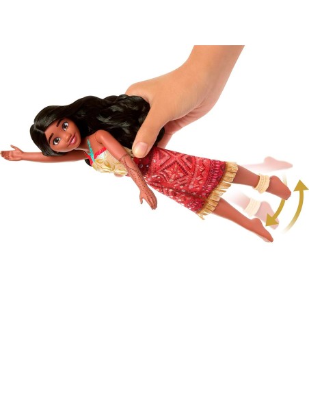 Muñeca Princesa Vaiana nadadora JFF08 VAIANA MATTEL